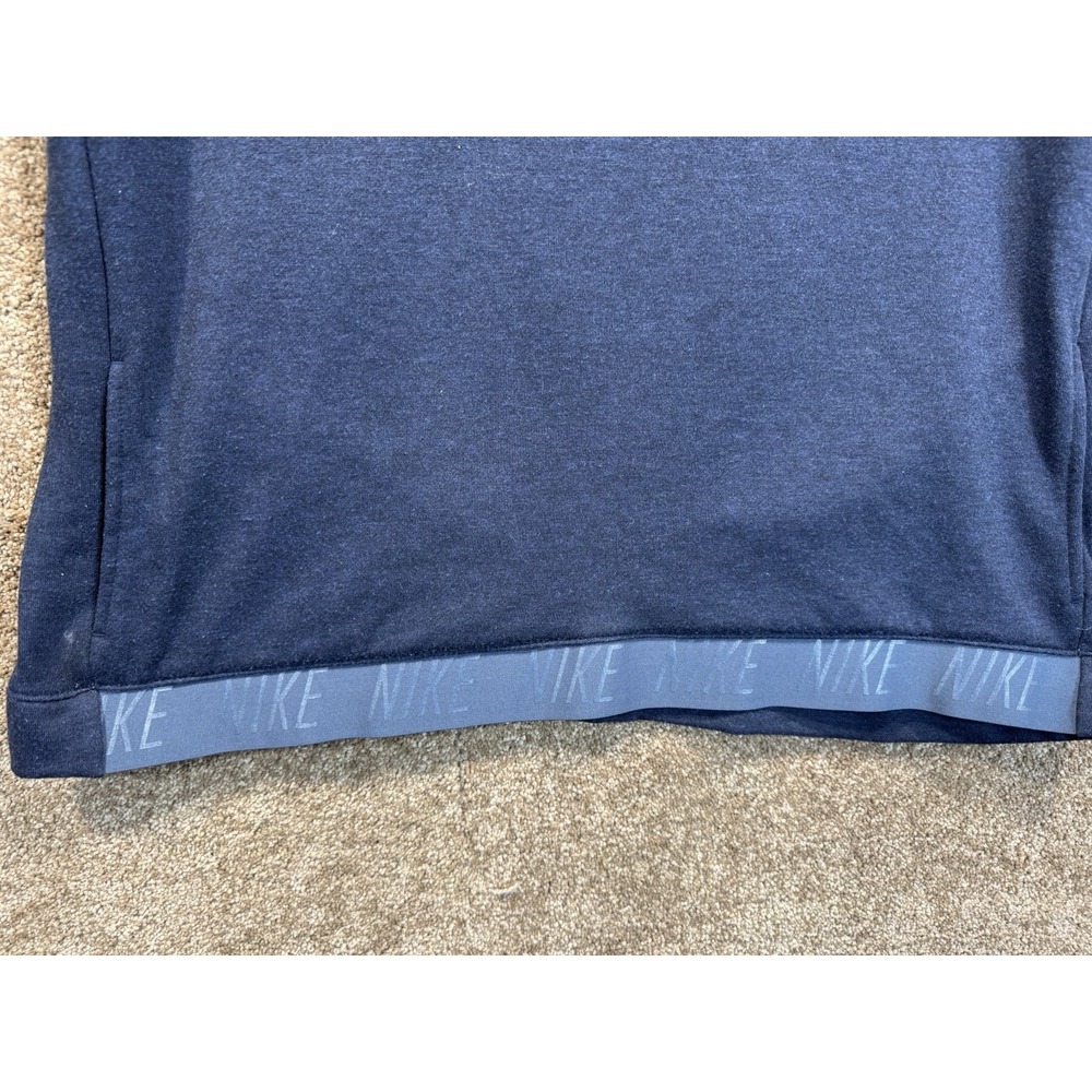 Nike Dri Fit Women's Sweatshirt -  Cowl Neck‎ Pullover Navy Athletic Size XL - Picture 3 of 11